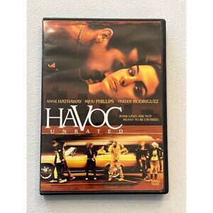Havoc 2005 DVD Unrated Anne Hathaway Bijou Phillips Urban Drama Pre-Owned